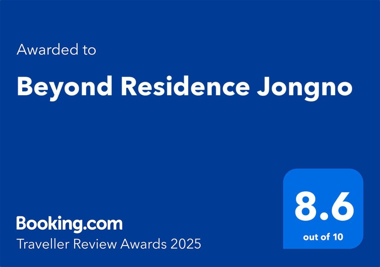 Beyond Residence Jongno Seul Exterior foto